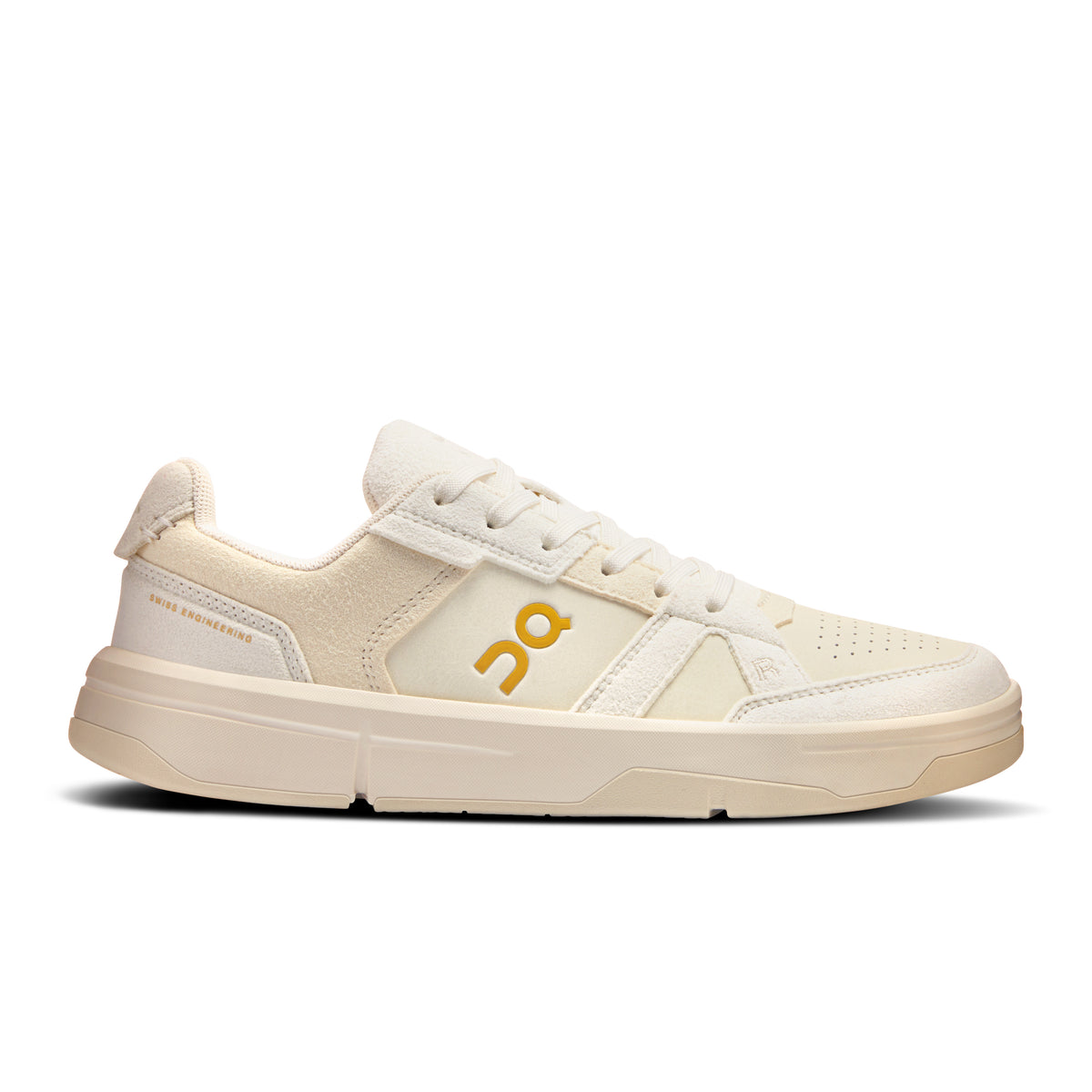 On THE ROGER Clubhouse Ace - Women's in Ivory / Dew - primary view