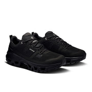 On Cloudrock Low Waterproof - Men's in Black / Black - view 6