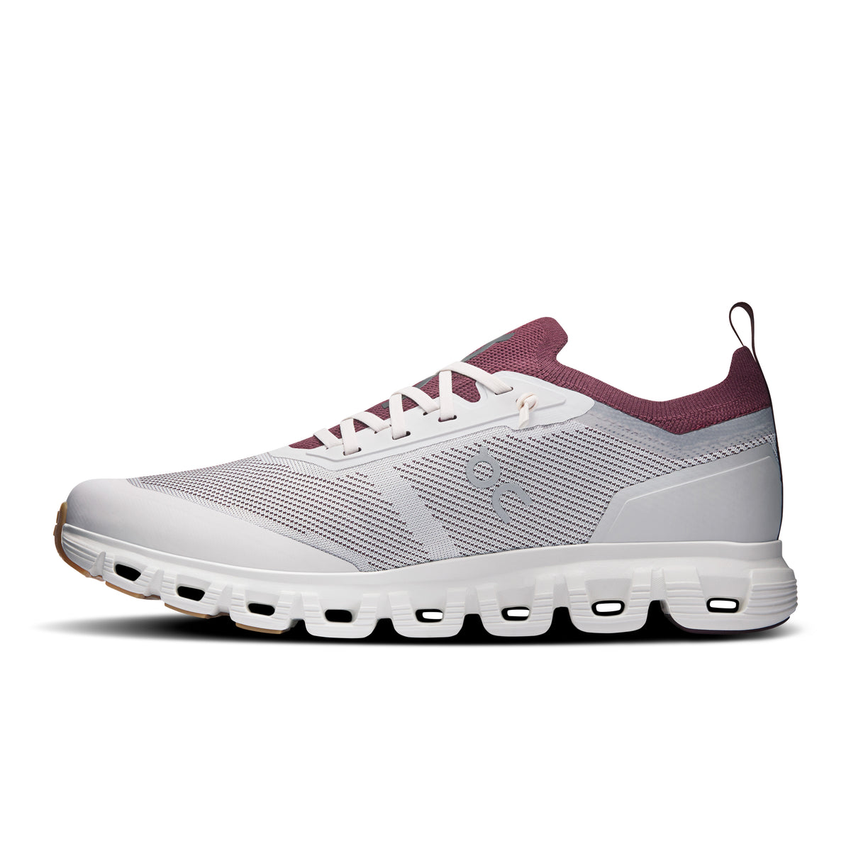 On Cloud 6 Versa - Men's in Silver / Maroon - view 4