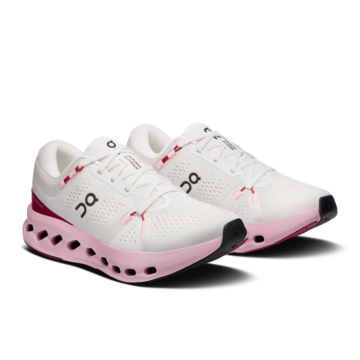 On Cloudsurfer 2 - Women's in Ivory / Peony - view 6