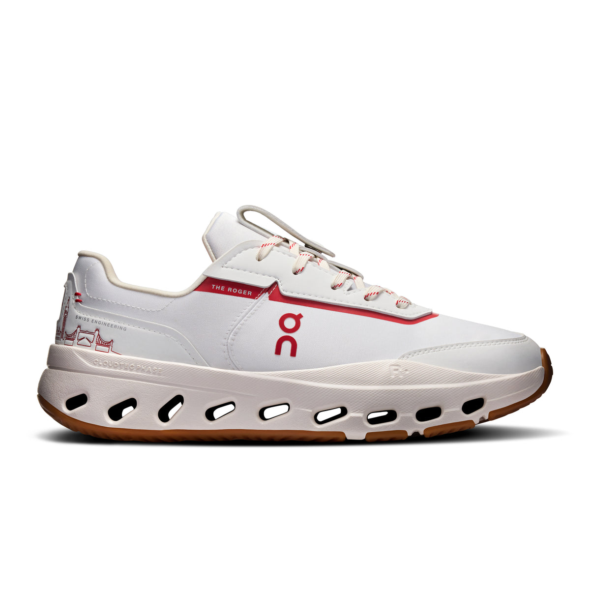 On THE ROGER Wildcard LC - Women's in White / Robin - primary view