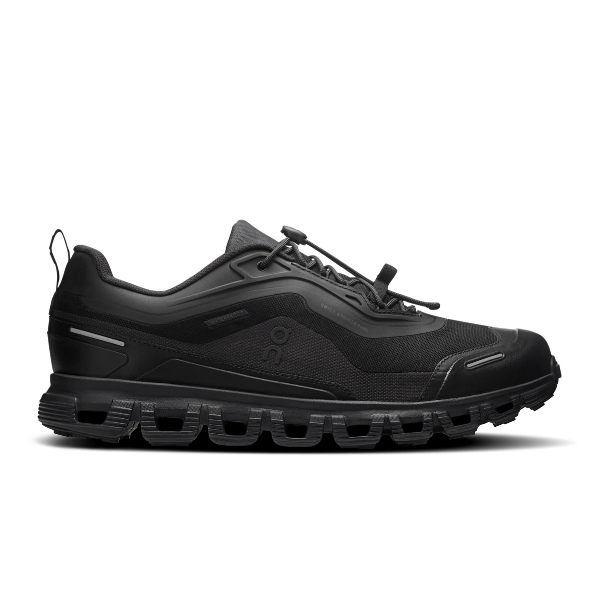 On Cloud 6 Geo Waterproof - Men's in Black / Black - primary view