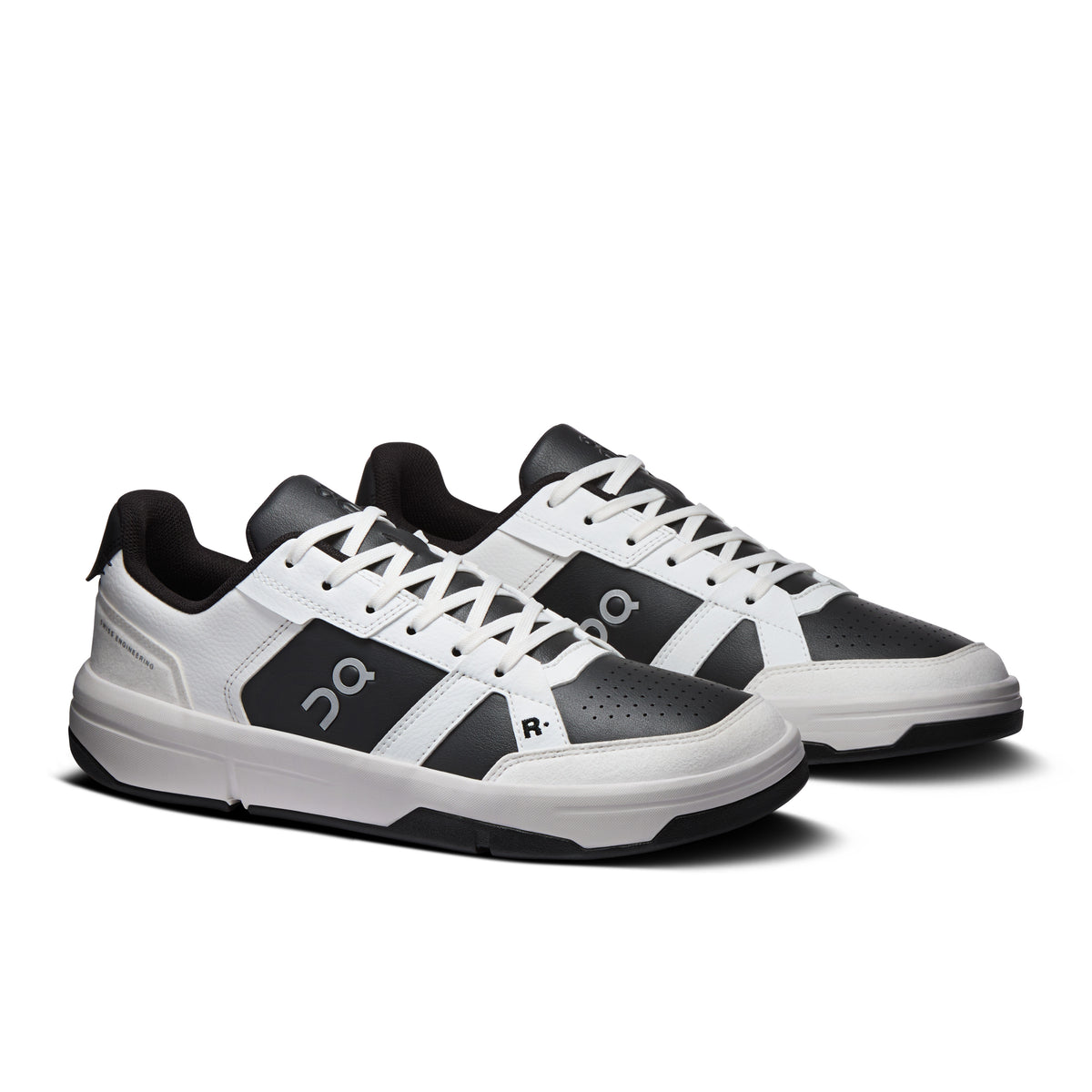 On THE ROGER Clubhouse - Women's in White / Onyx - view 6