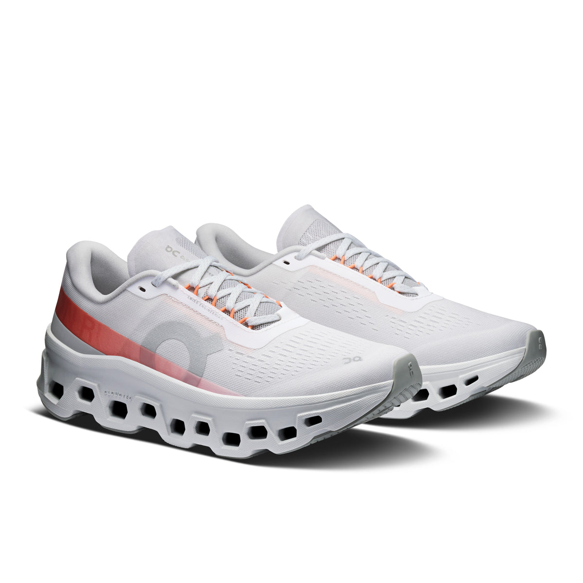 On Cloudmonster 1 - Women's - Limited Edition Ash / Sunstone in White / Glacier - view 6
