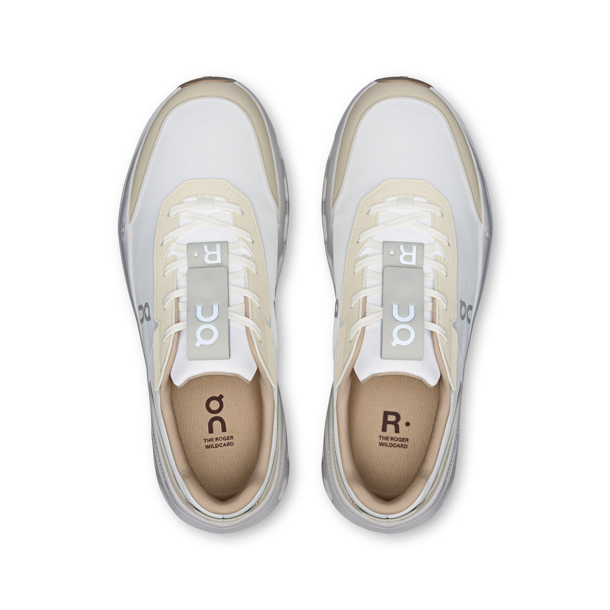 On THE ROGER Wildcard - Men's in Ivory / Sand - view 2