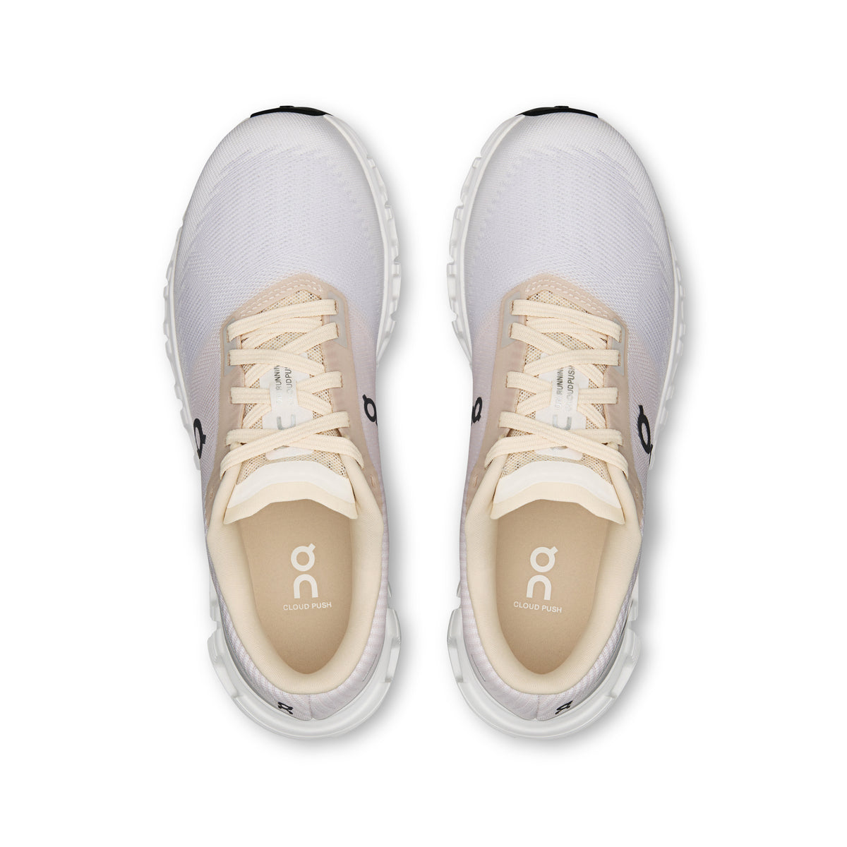 On Cloud 6 Push - Women's in Sand / Wolf - view 2