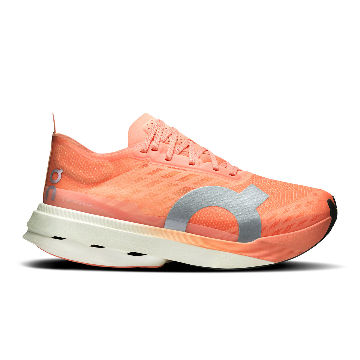 On Cloudboom Strike - Women's in Sunstone / White - primary view