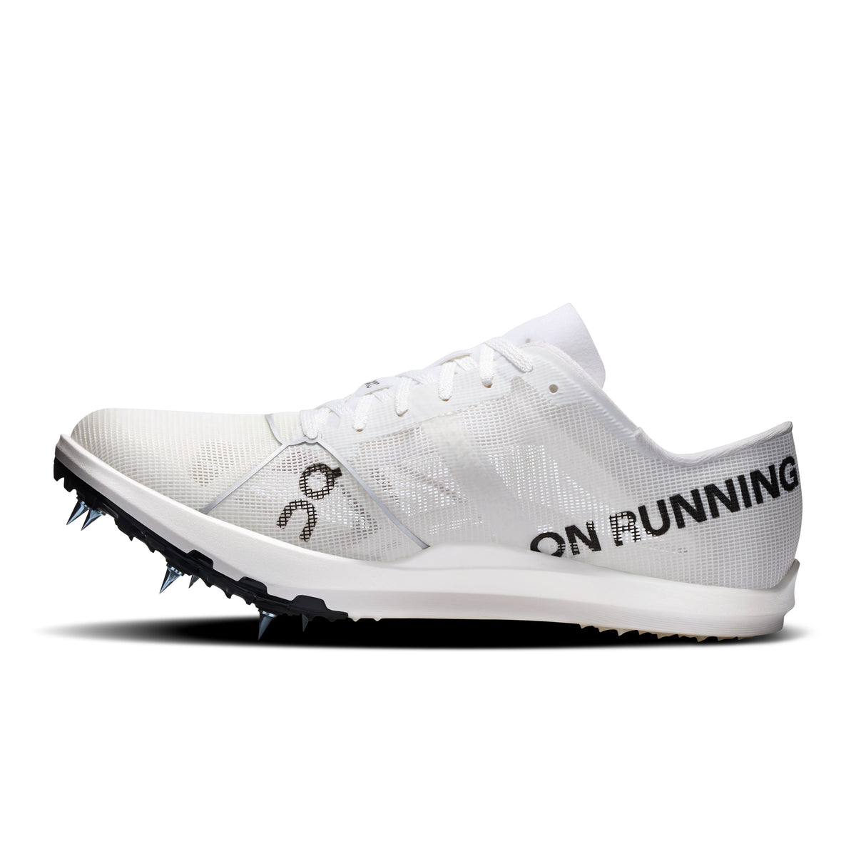 On Cloudspike XC - Women's in White / White - view 4