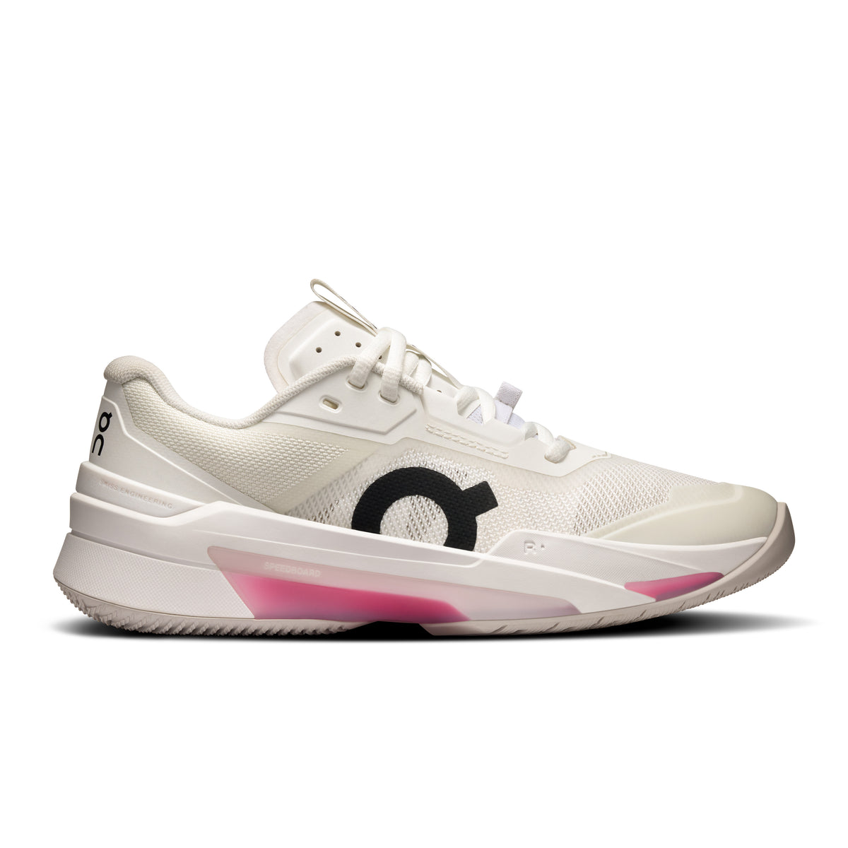 On THE ROGER Pro Fire - Women's in White / Pink - primary view