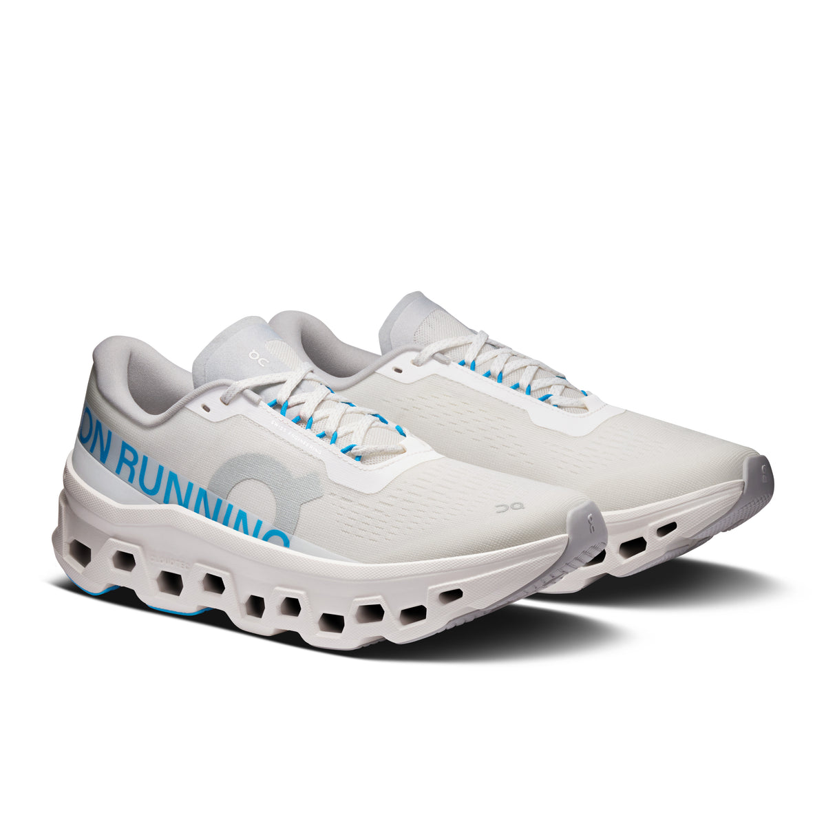On Cloudmonster 1 - Women's in White / Isle - view 6