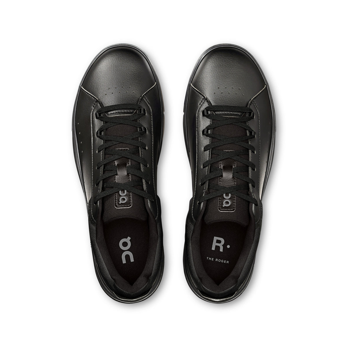 On THE ROGER Advantage - Men's in Black / Black - view 2