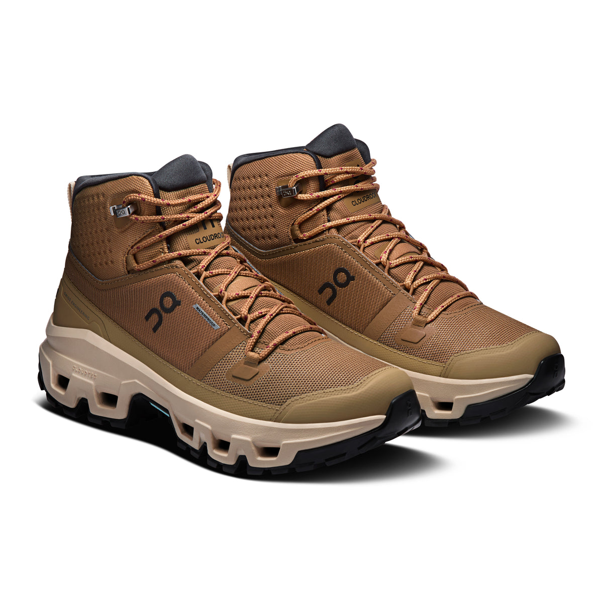 On Cloudrock Mid Waterproof - Women's in Sphinx / Sand - view 6