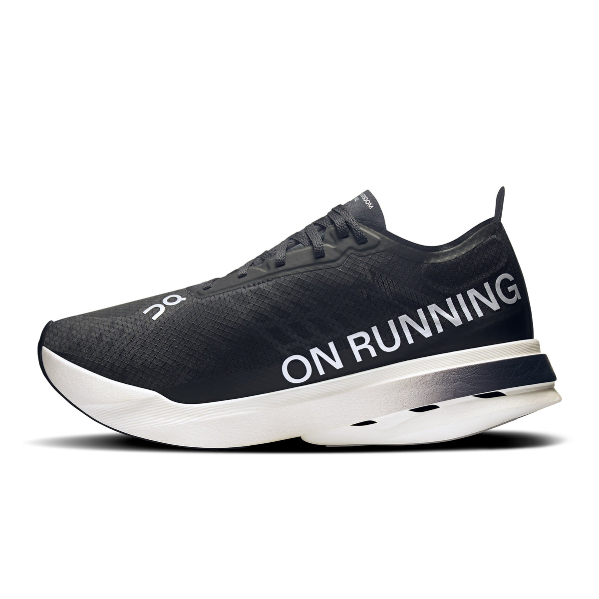 On Cloudboom Strike - Women's in Black / White - view 4