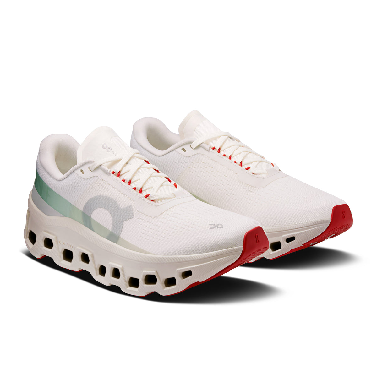 On Cloudmonster 1 - Women's in Ivory / Creek - view 6