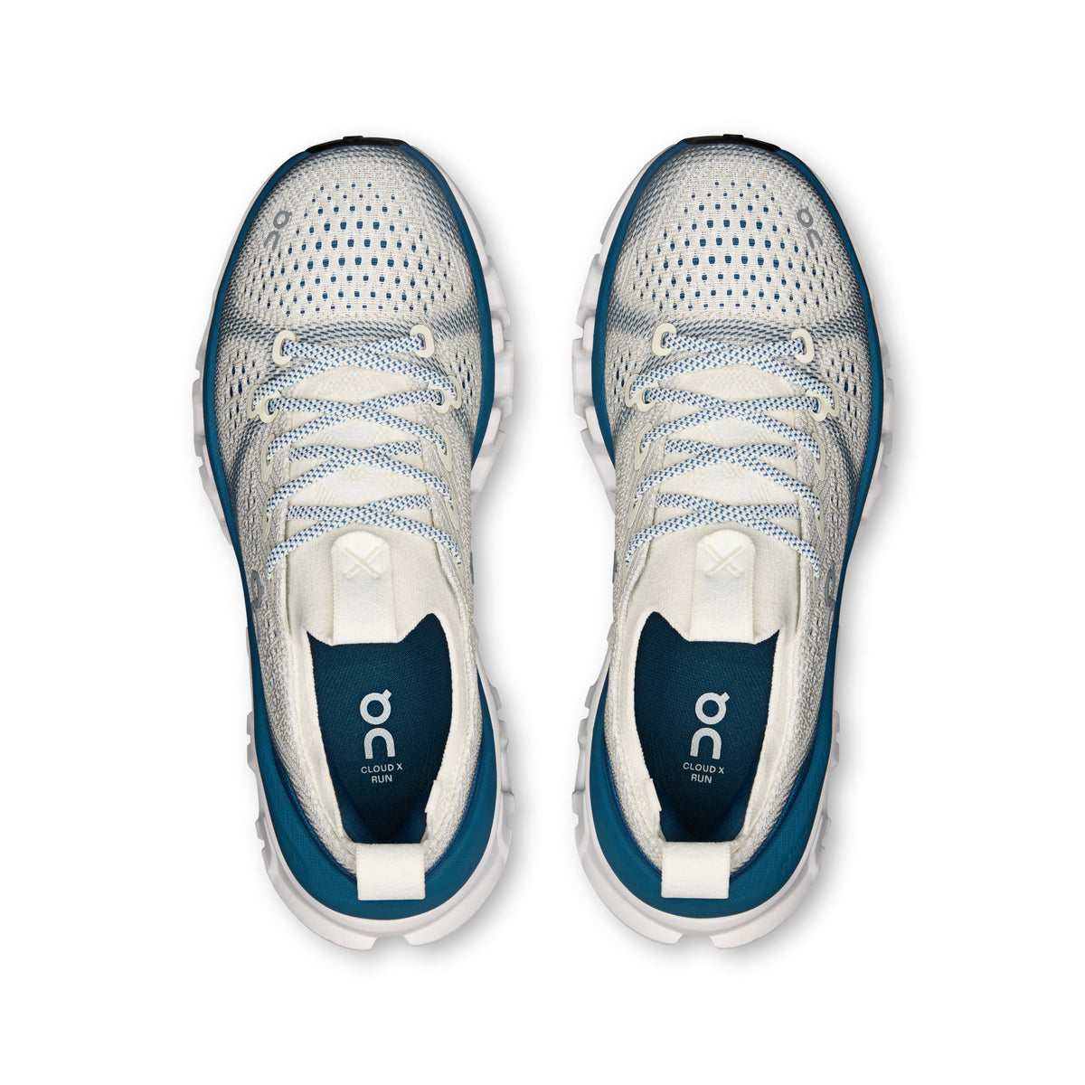 On Cloud X Tempo - Women's in Ivory / Storm - view 2