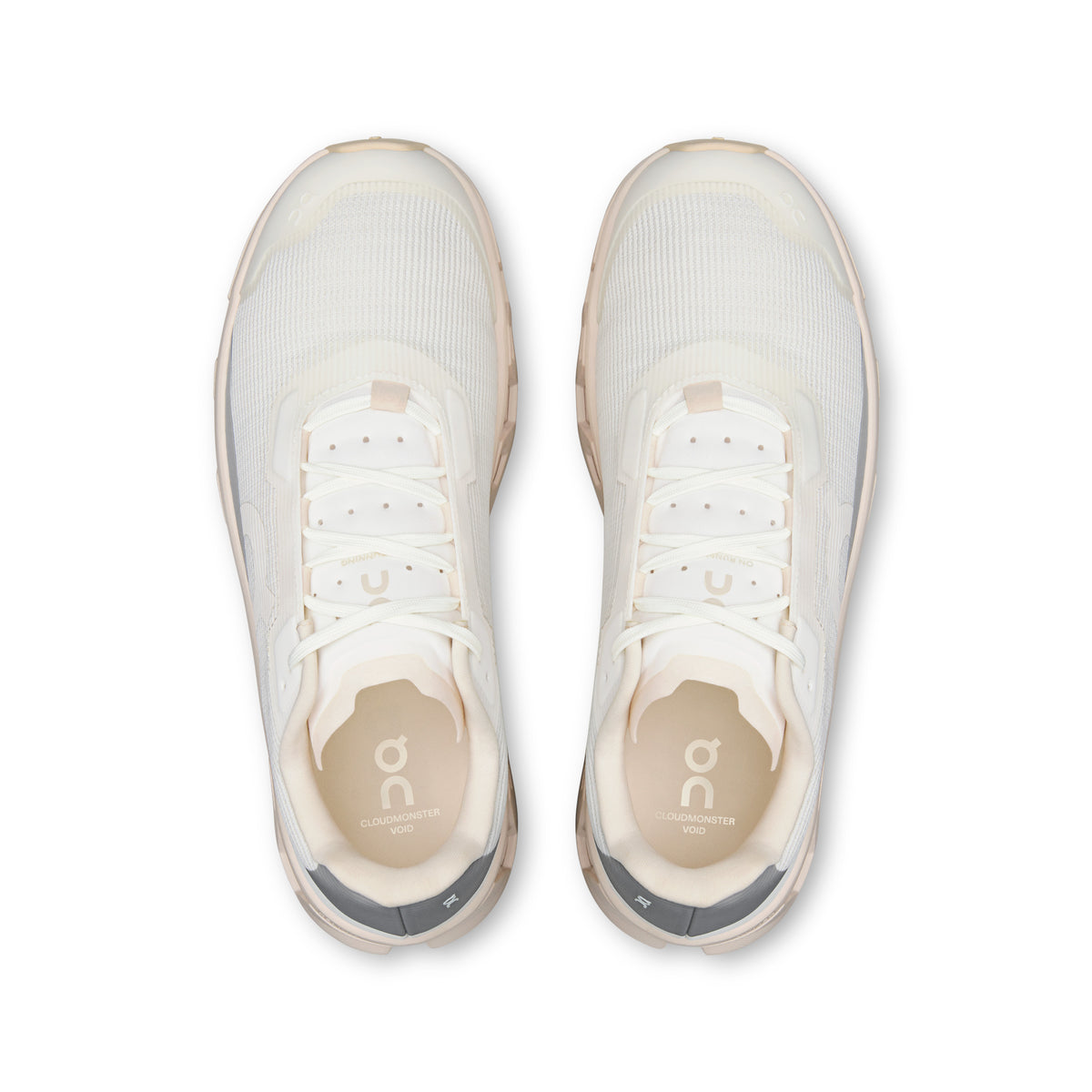 On Cloudmonster Void - Women's - Limited Edition Ivory / Doe in Ivory / Seashell - view 2
