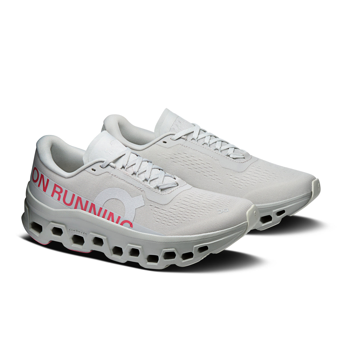 On Cloudmonster 1 - Women's in Silver / Camellia - view 6