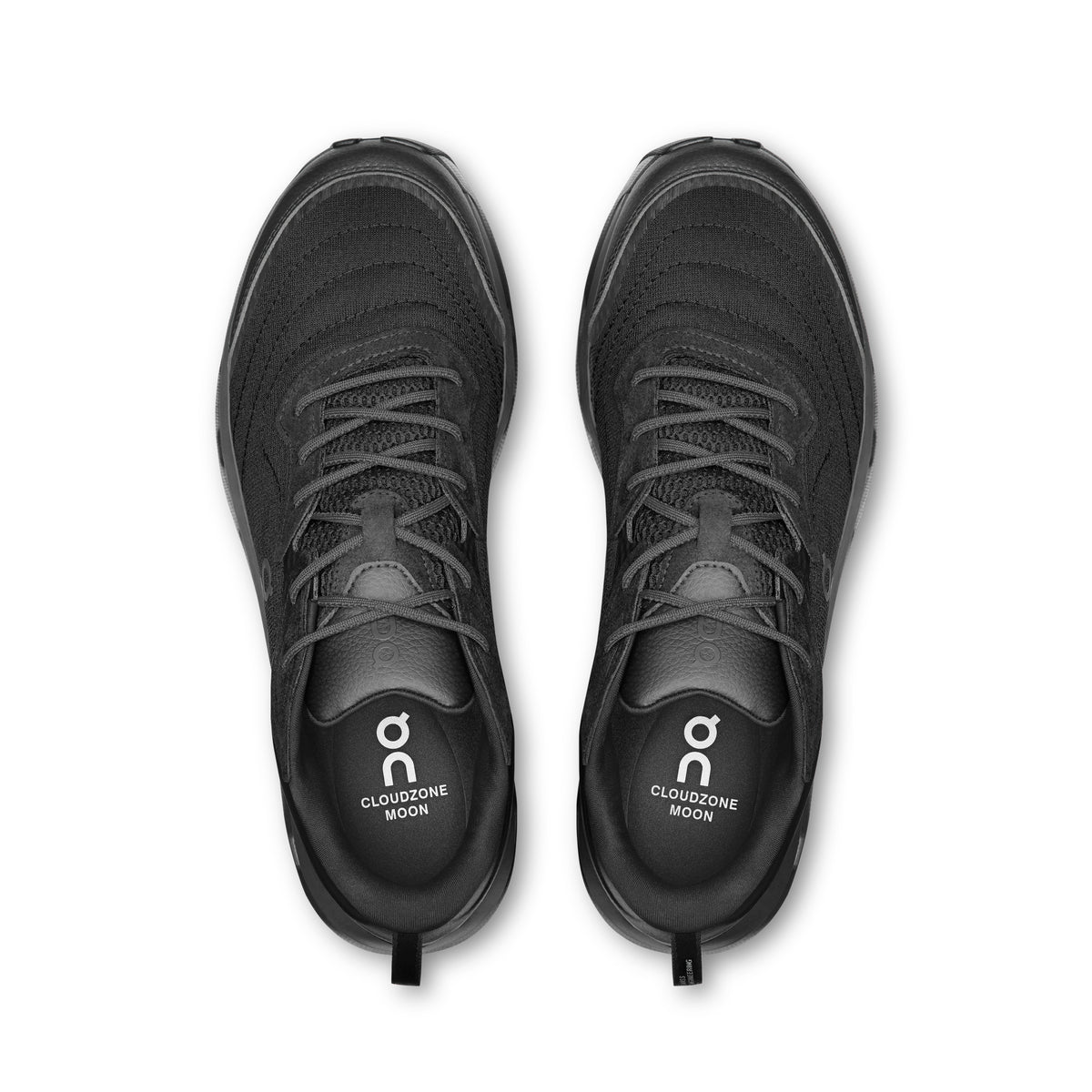 On Cloudzone Moon - Men's in Black / Black - view 2