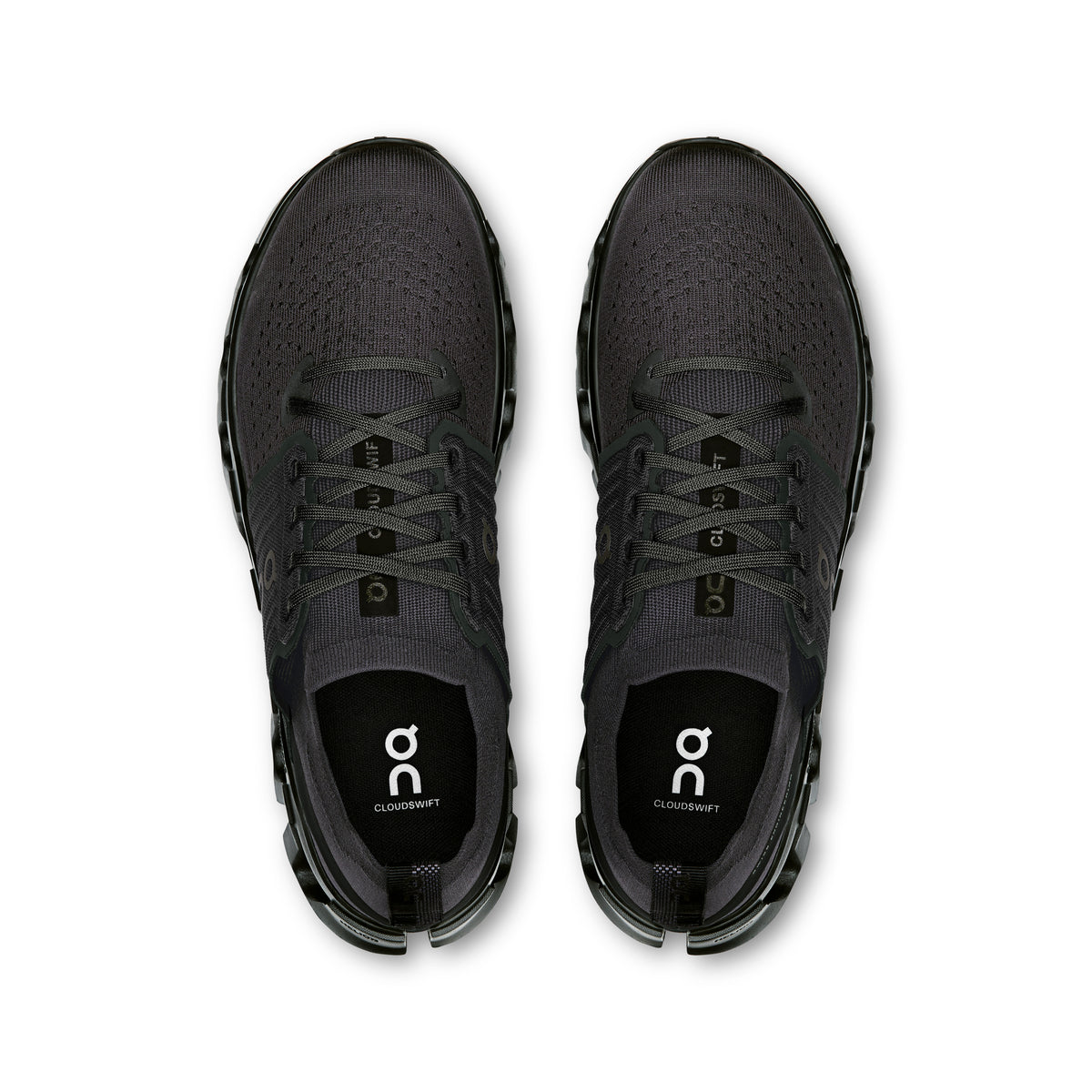 On Cloudswift 4 - Men's in Black / Eclipse - view 2
