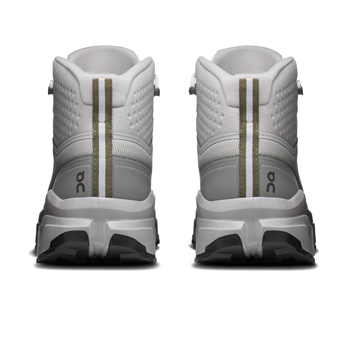 On Cloudrock Mid Waterproof - Men's in Glacier / Alloy - view 5