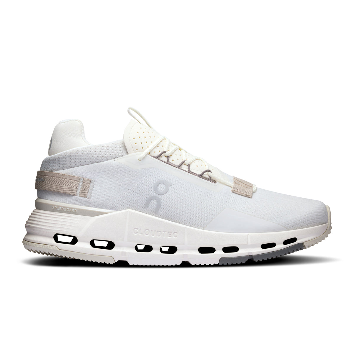 On Cloudnova 2 - Women's in Ice / Sand - primary view