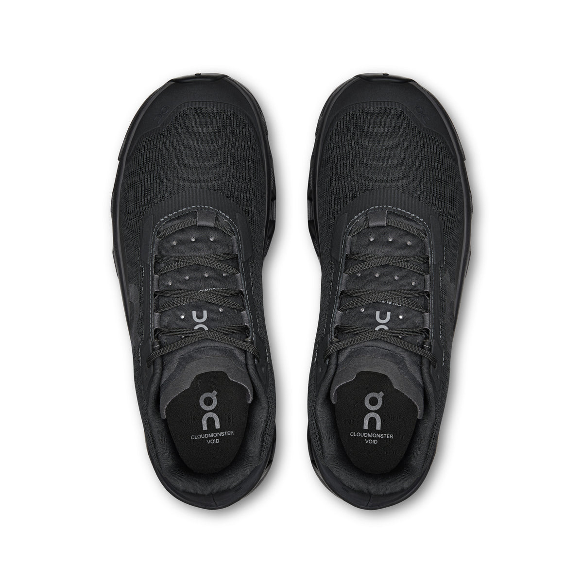 On Cloudmonster Void - Women's - Limited Edition Ivory / Doe in Black / Black - view 2