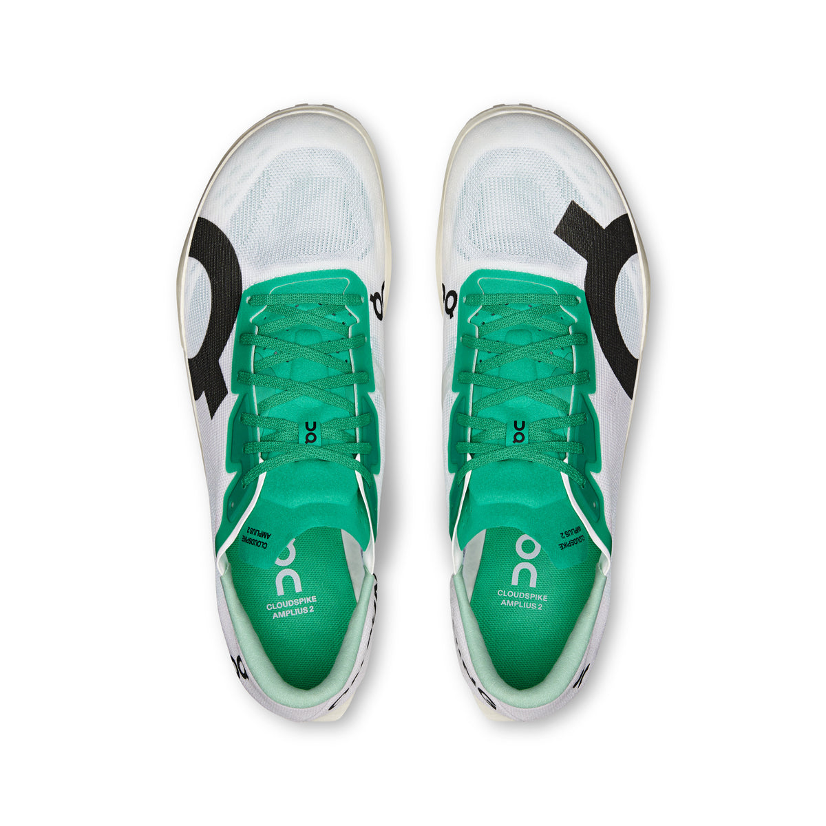 On Cloudspike Amplius 2 - Men's in Mint / White - view 2