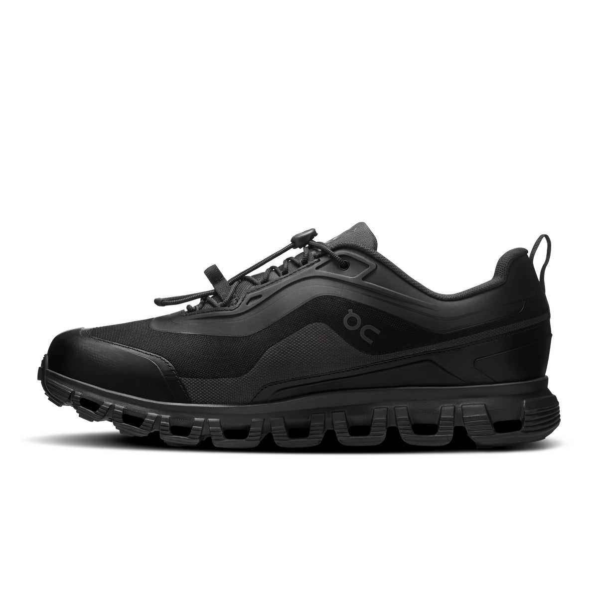 On Cloud 6 Geo Waterproof - Men's in Black / Black - view 4