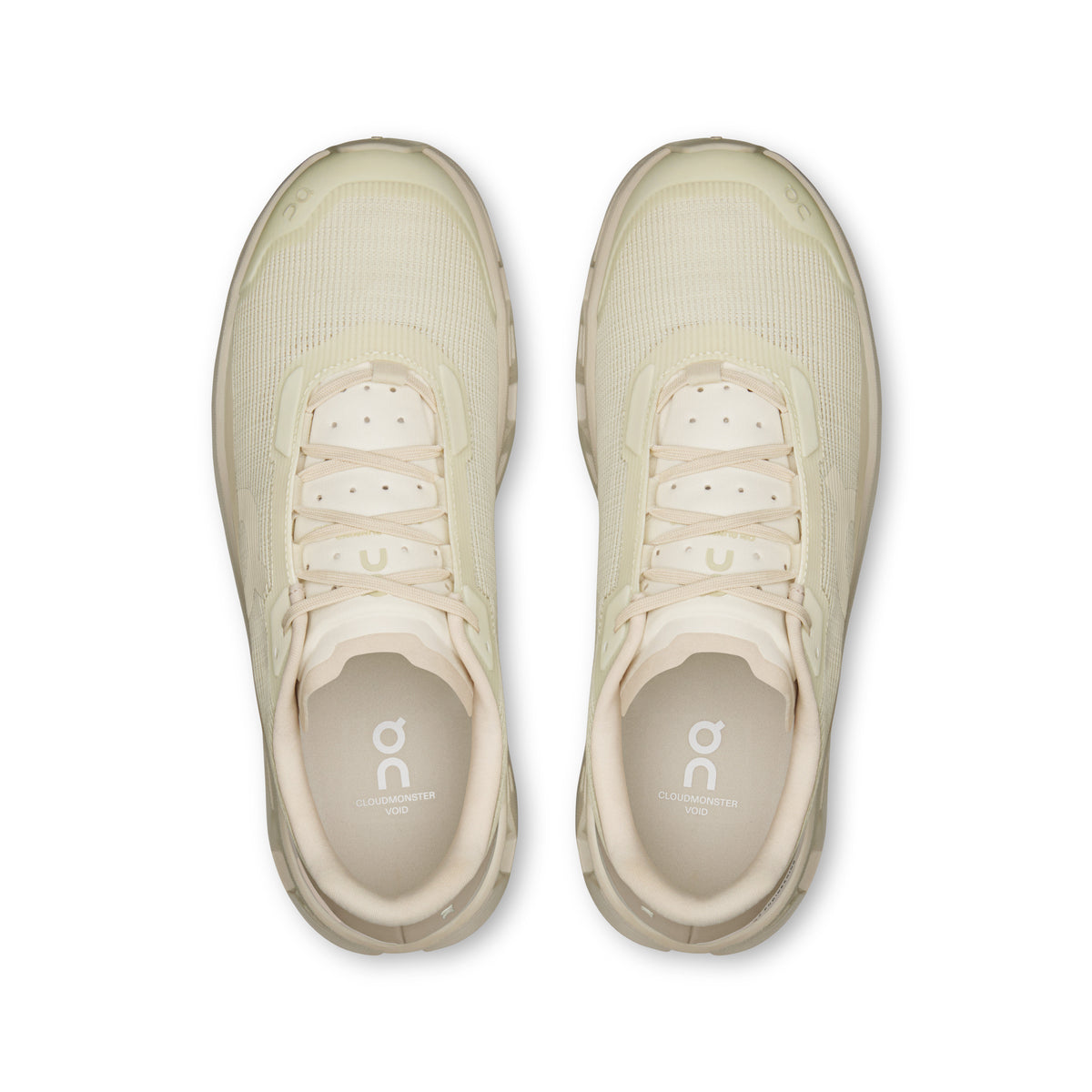 On Cloudmonster Void - Women's - Limited Edition Ivory / Doe in Ghost / Pearl - view 2