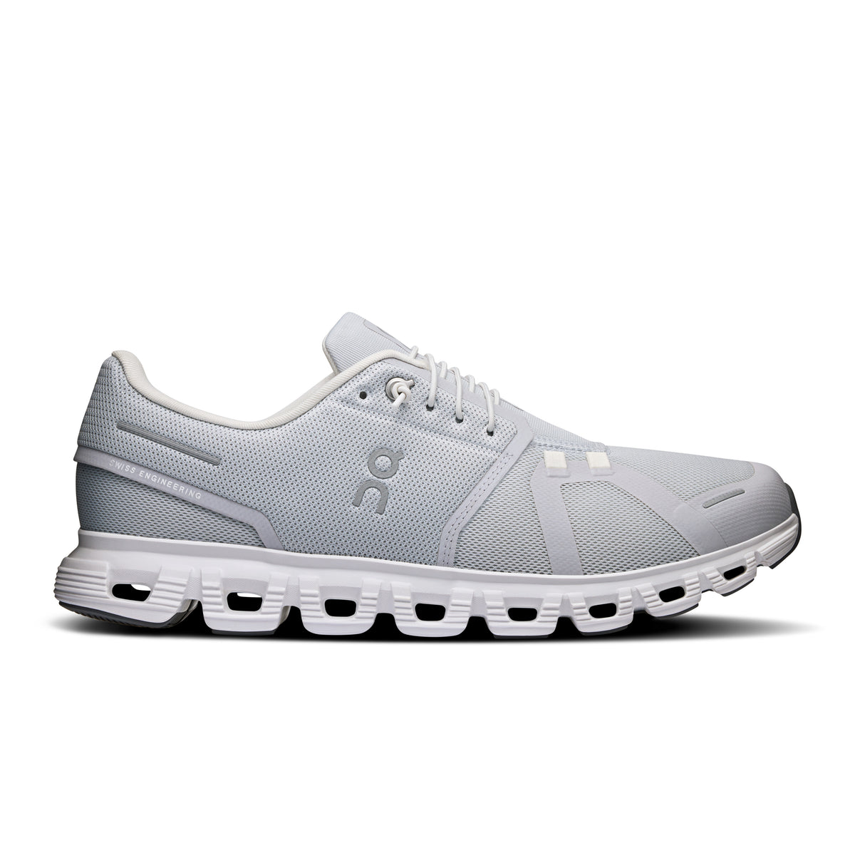 On Cloud 6 Wide - Men's in Glacier / White - primary view