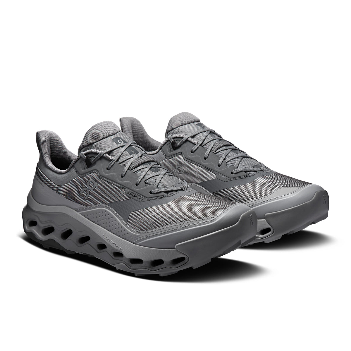 On Cloudhorizon 2 Waterproof - Men's in Rock / Alloy - view 6