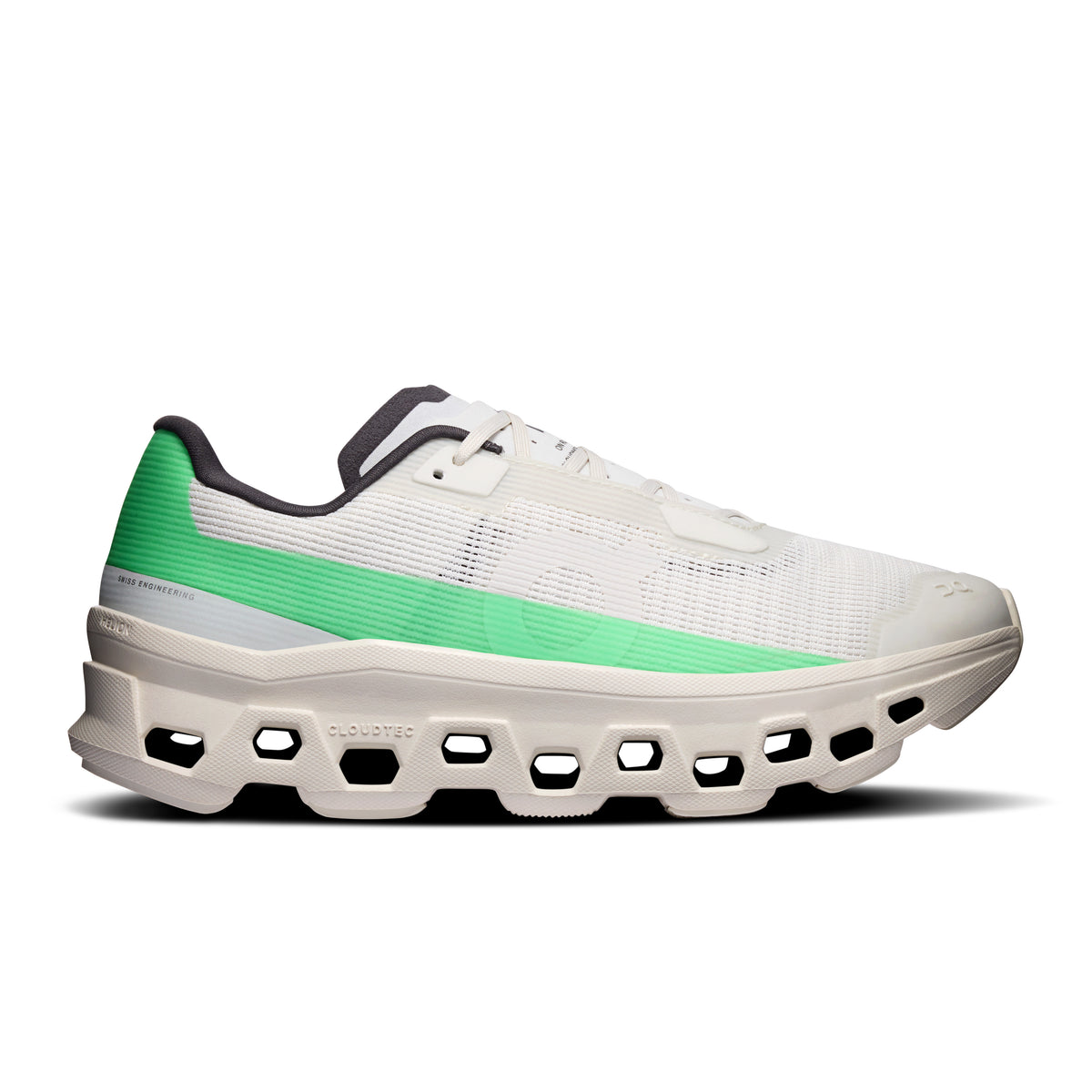 On Cloudmonster Void - Women's - Limited Edition Ivory / Doe in Ice / Verdite - primary view