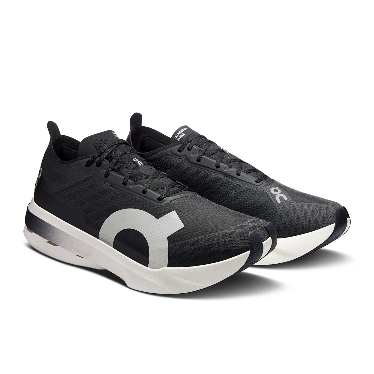 On Cloudboom Strike - Men's in Black / White - view 6