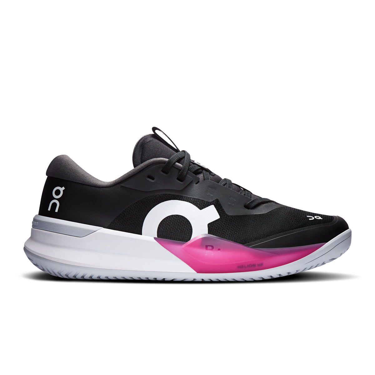 On THE ROGER Pro 3 Clay - Women's in Black / Pink - primary view