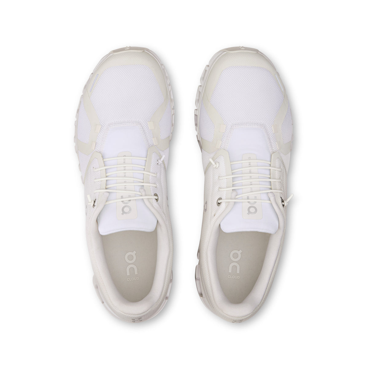 On Cloud 6 Wide - Men's in White / White - view 2