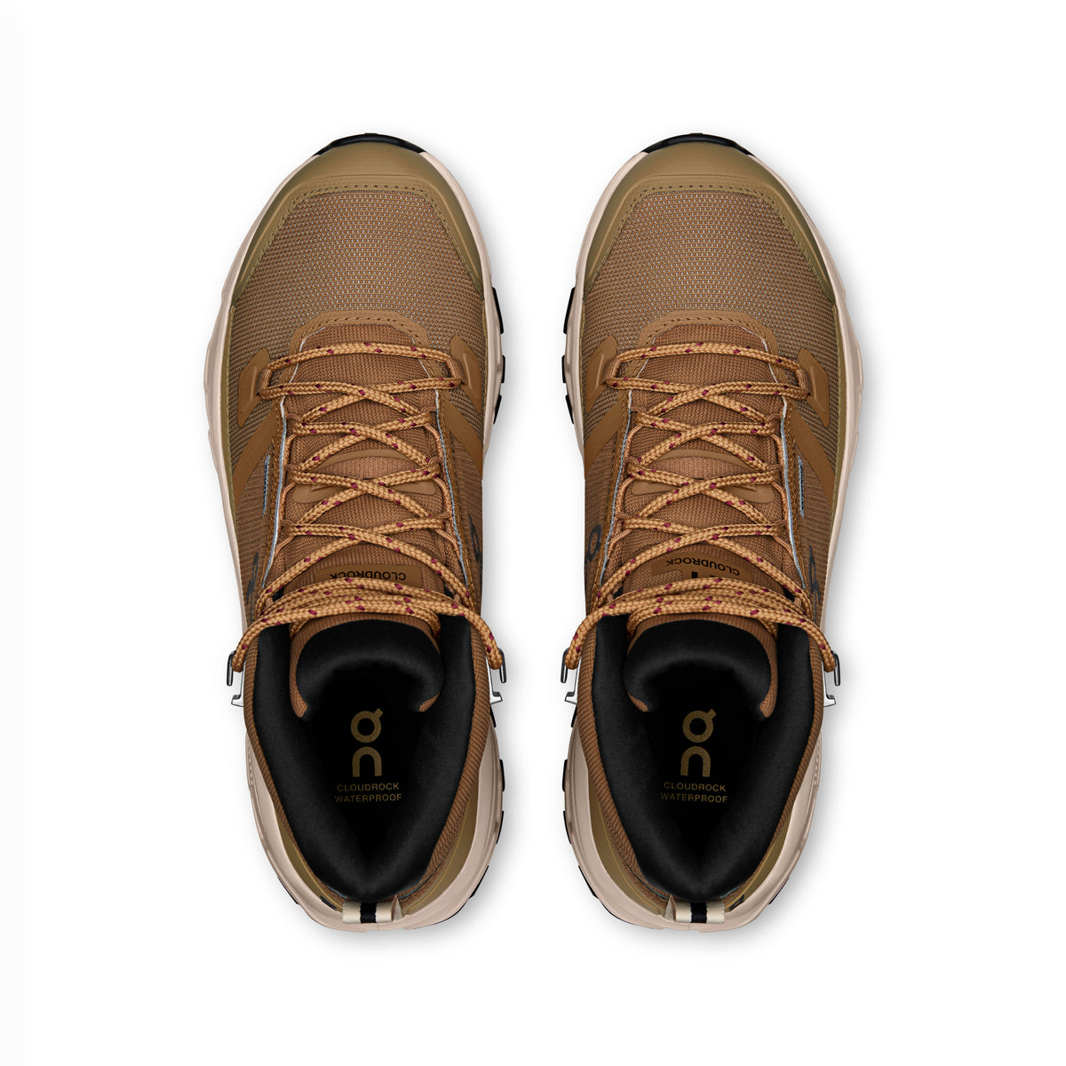 On Cloudrock Mid Waterproof - Women's in Sphinx / Sand - view 2