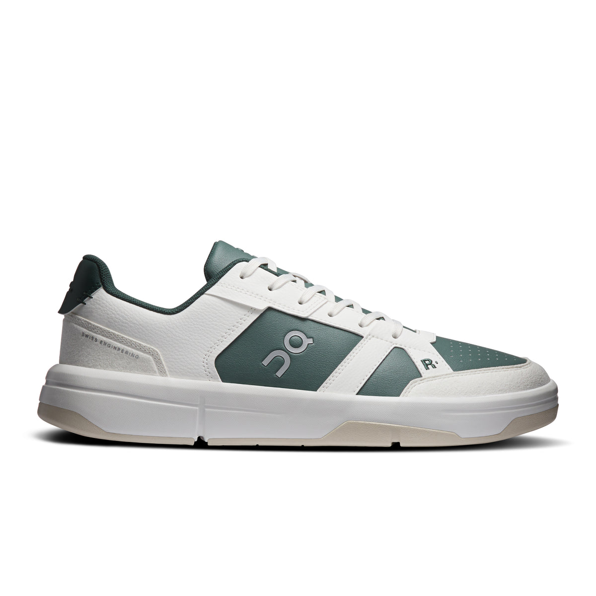On THE ROGER Clubhouse - Men's in Ivory / Olive - primary view