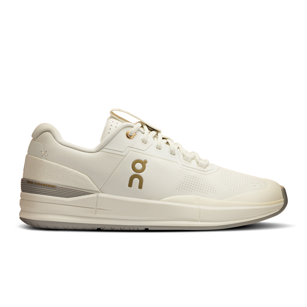On THE ROGER Pro Ace - Men's in Ivory / Fog - primary view