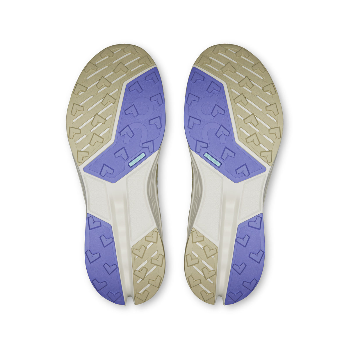 On Cloudsurfer Trail 2 Waterproof - Men's in Ghost / Chalk - view 3