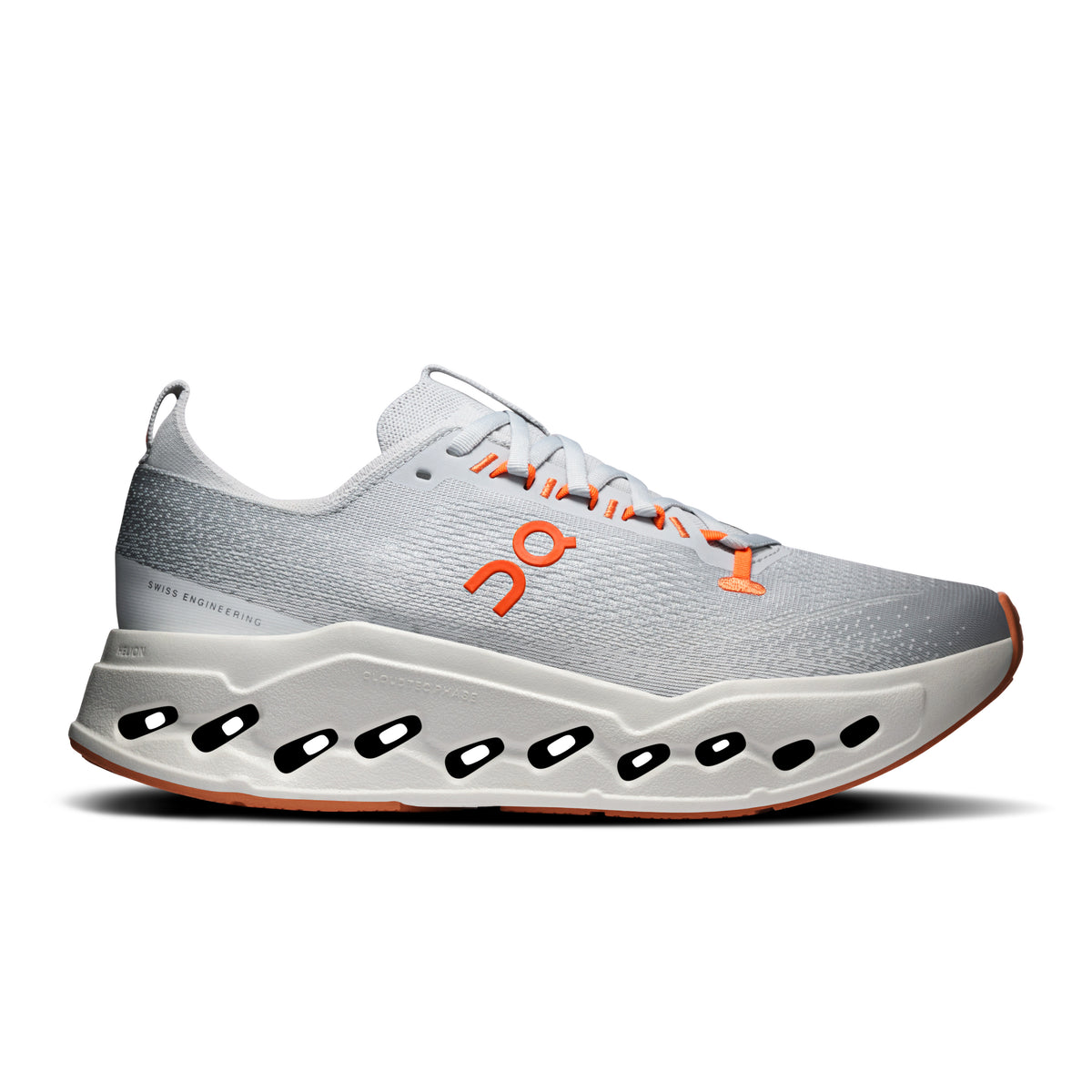 On Cloudsurfer Max - Men's - Limited Edition Glacier / Flame in Glacier / Flame - primary view