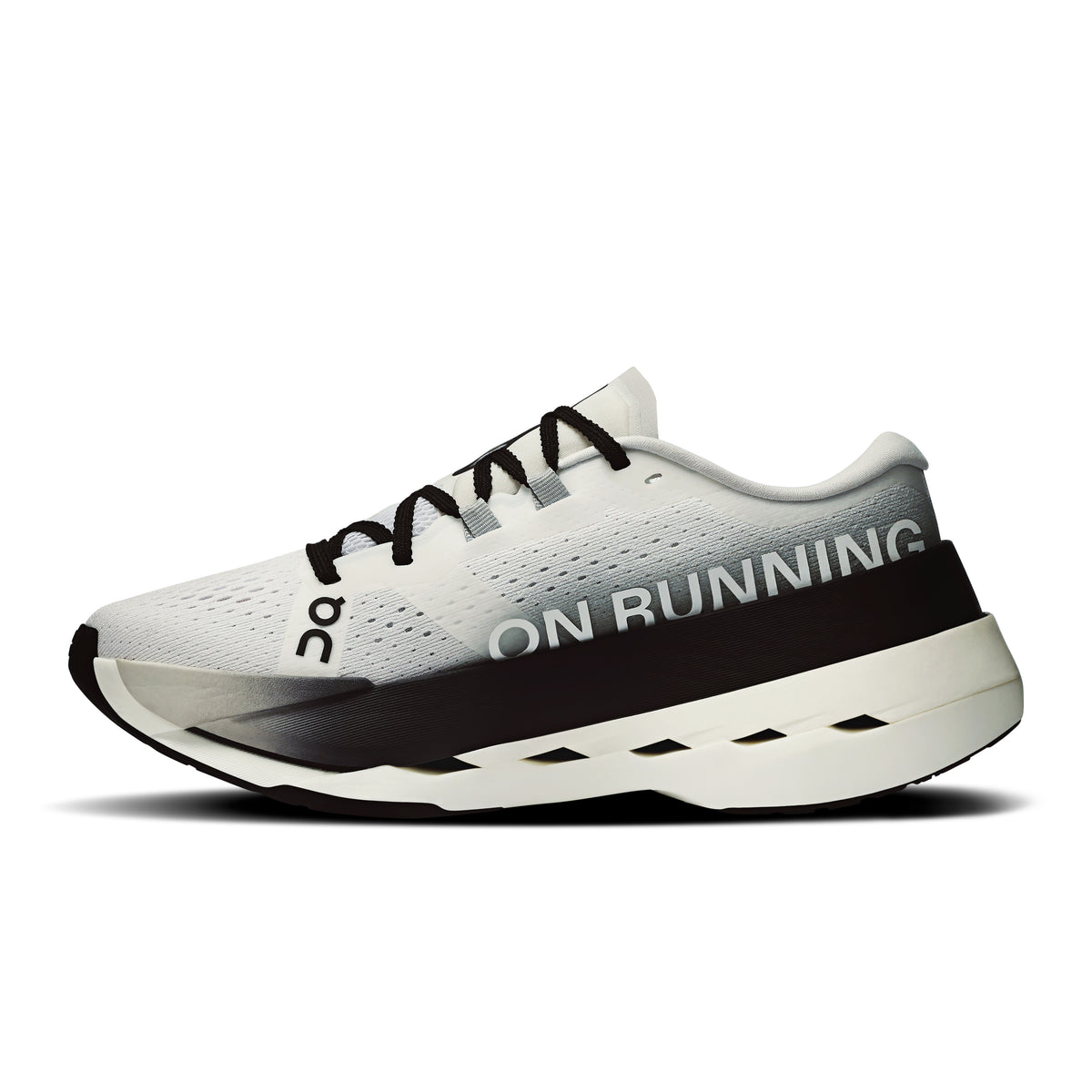 On Cloudboom Max - Women's in White / Black - view 4