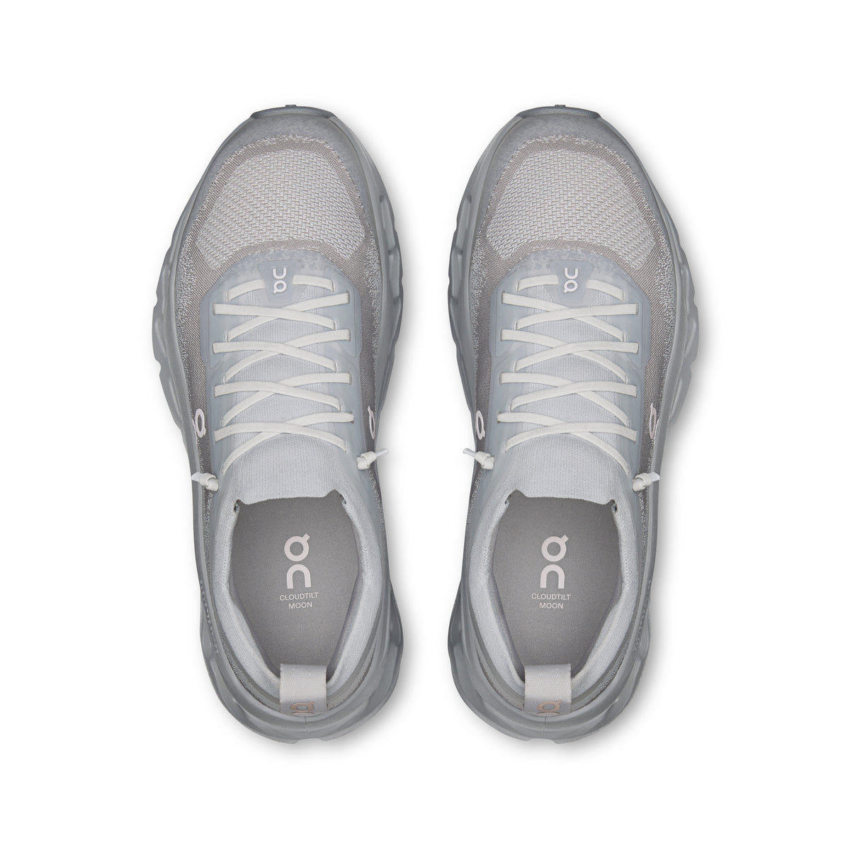 On Cloudtilt Moon - Women's in Glacier / Alloy - view 2