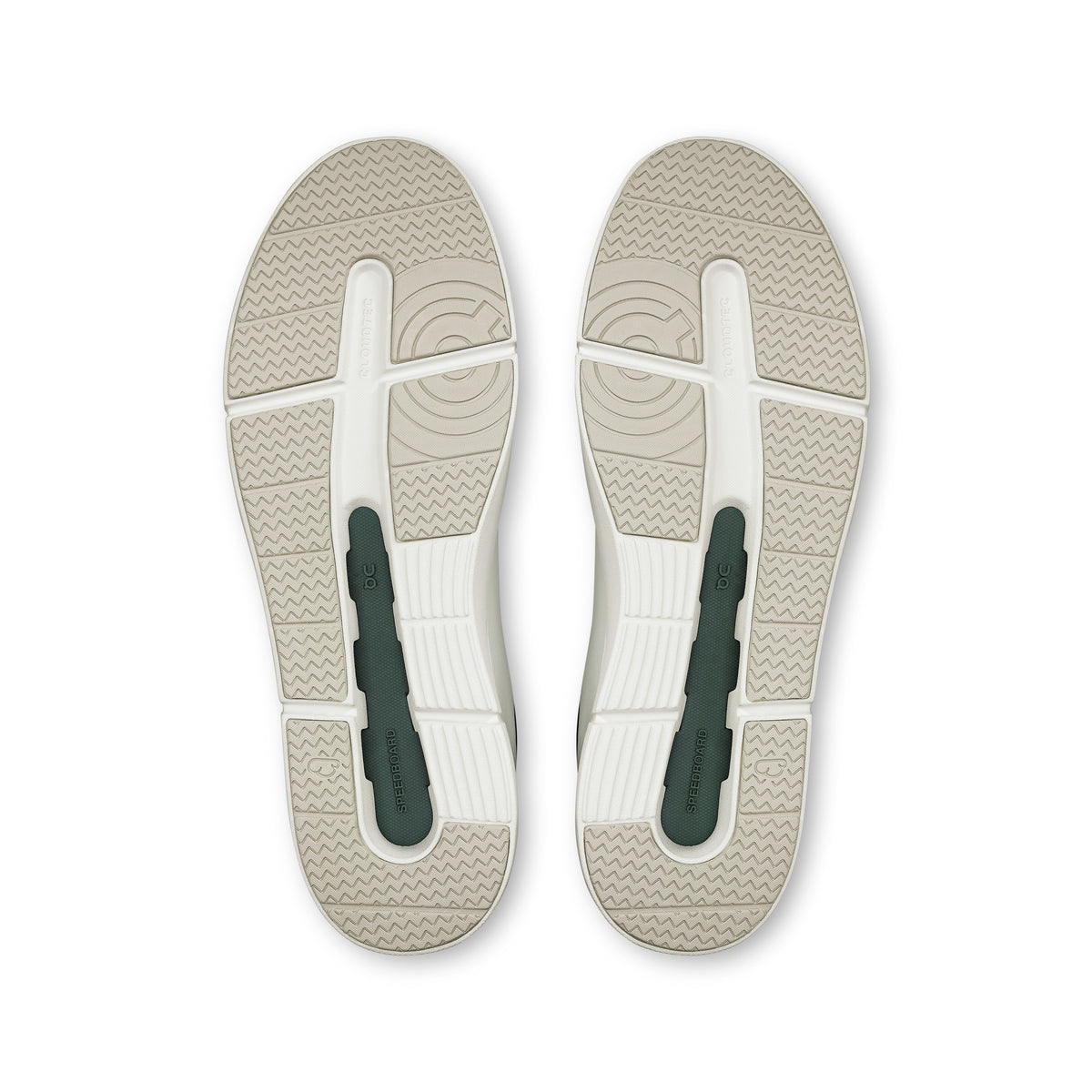 On THE ROGER Advantage - Men's in White / Olive - view 3