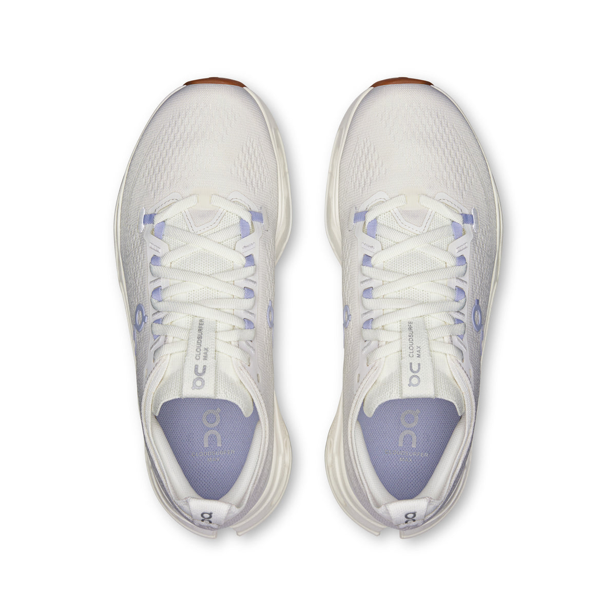 On Cloudsurfer Max - Women's - Classic Collection Ivory / Nimbus in Ivory / Nimbus - view 2
