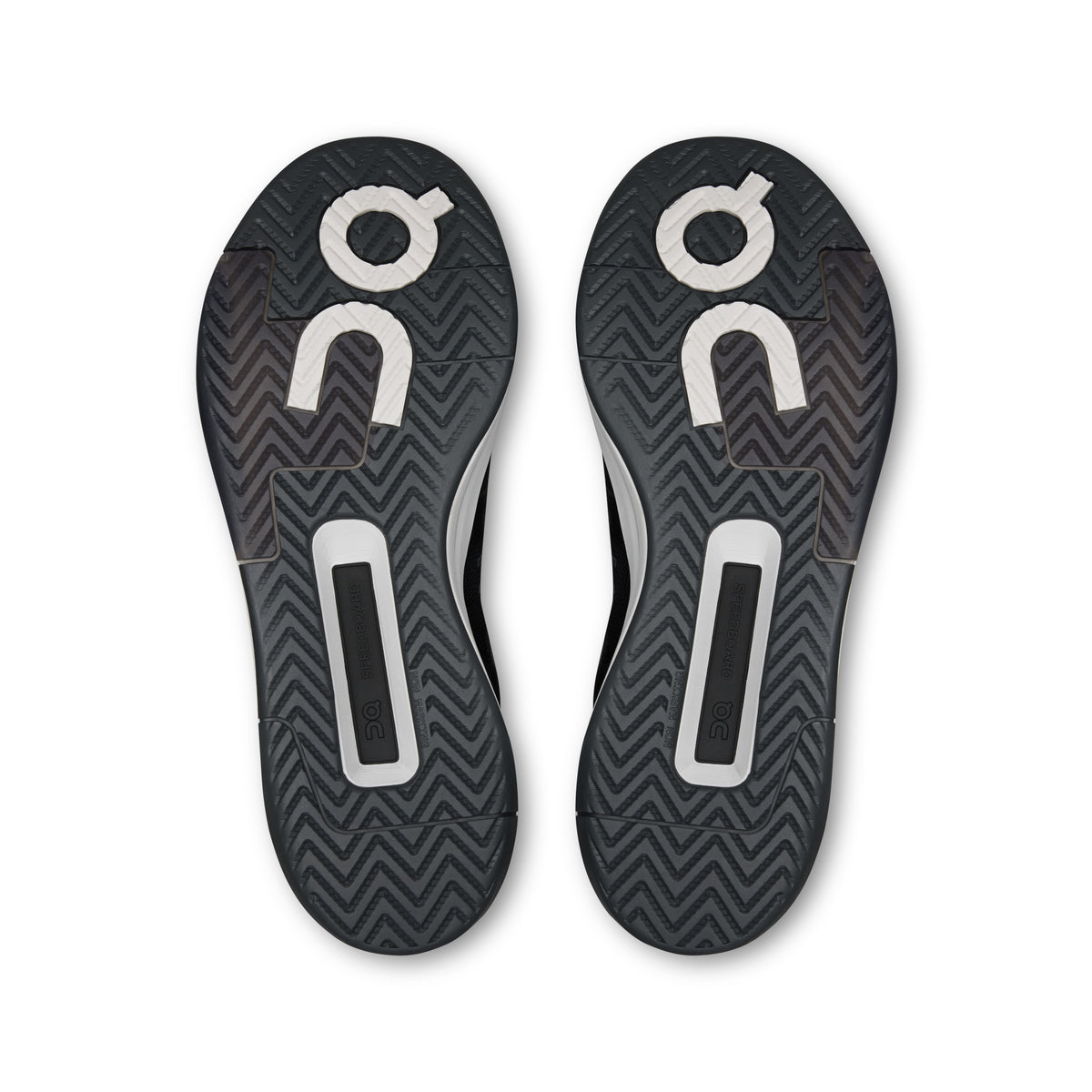 On THE ROGER Clubhouse Pro 2 - Men's in Black / Eclipse - view 3