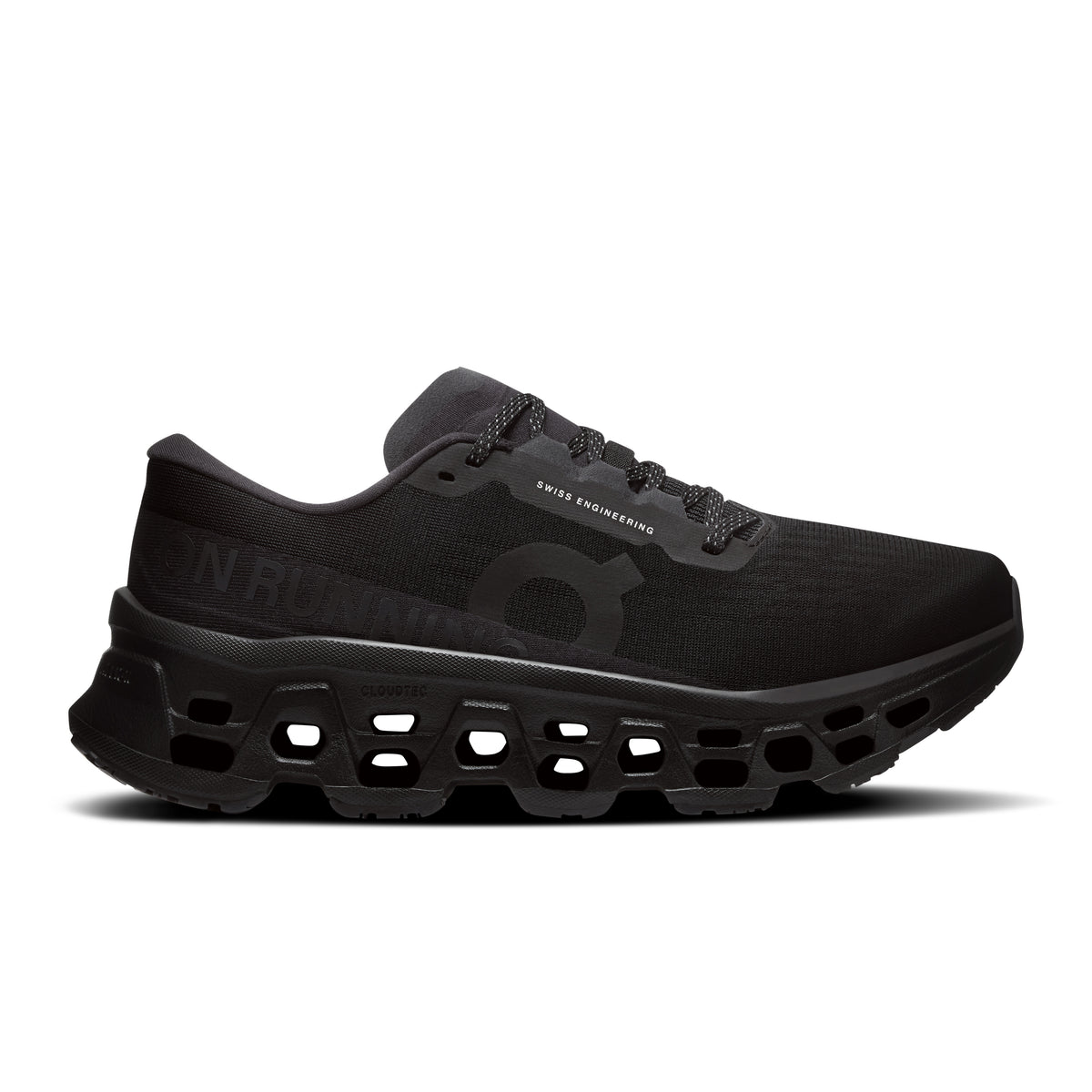 On Cloudmonster 3 Wide - Women's in Black / Black - primary view
