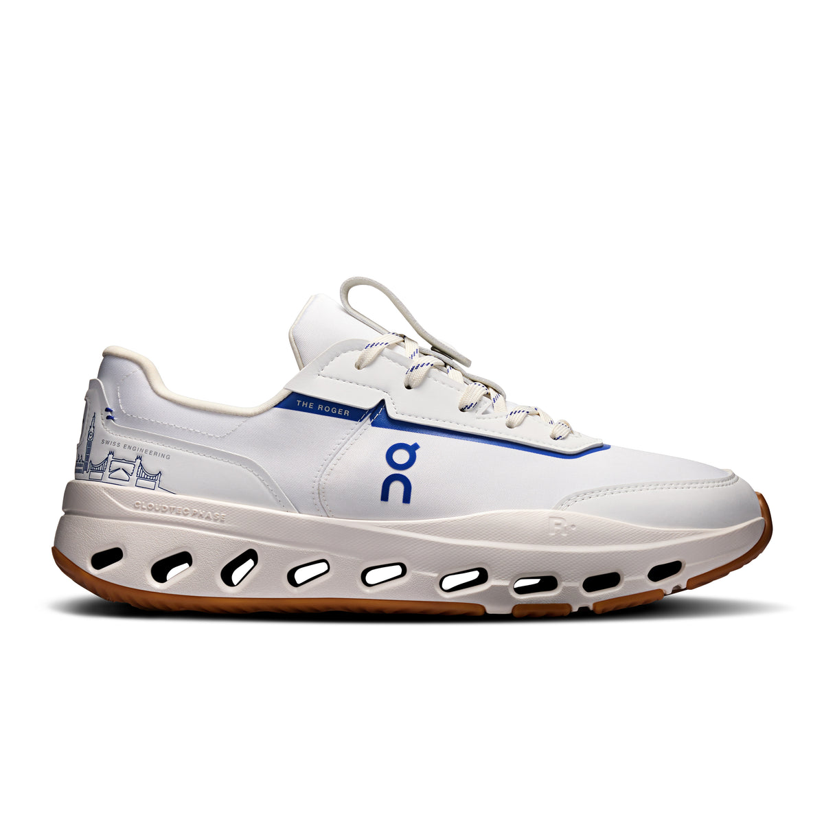On THE ROGER Wildcard LC - Men's in White / Indigo - primary view