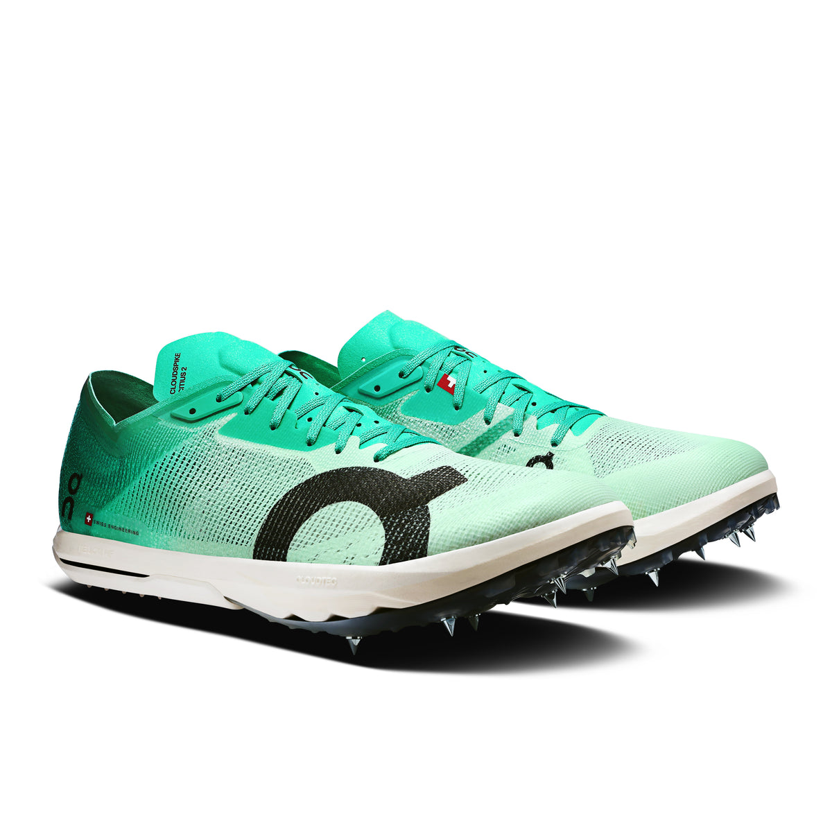 On Cloudspike Citius 2 - Men's in Mint / White - view 6