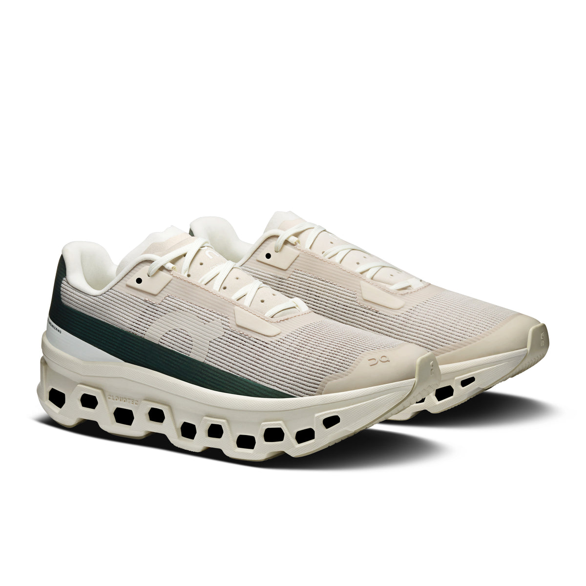 On Cloudmonster Void - Women's - Limited Edition Ivory / Doe in Ivory / Pearl - view 6