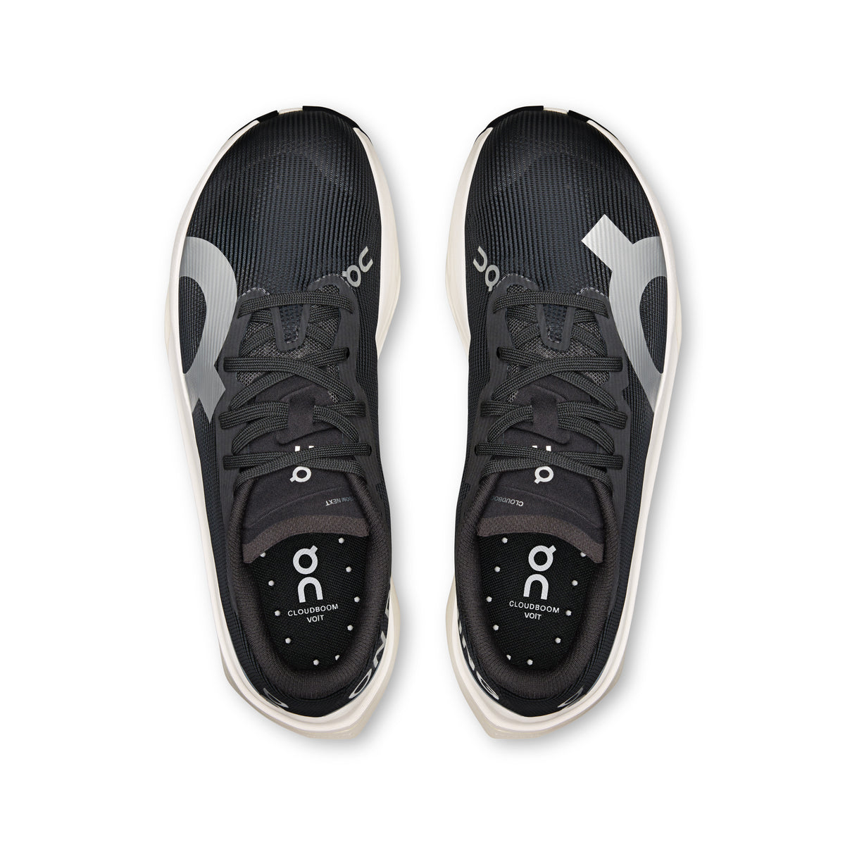 On Cloudboom Volt - Women's in White / Black - view 2